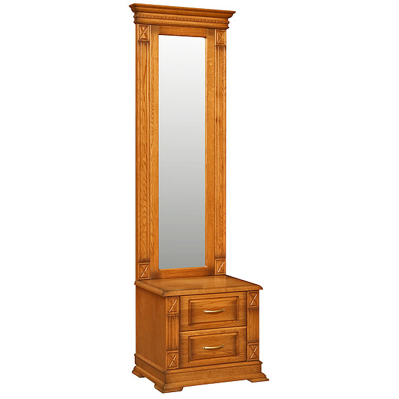 Трюмо «Верди Люкс» П433.08Z, Цвет: Дуб рустикаль с патинированием