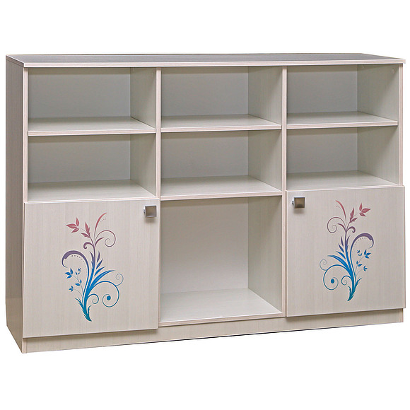 Тумба «Соната» П439.20Д15, Цвет: Принт «Цветок»