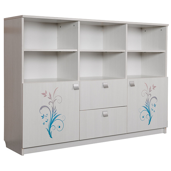 Тумба «Соната» П439.21Д15, Цвет: Принт «Цветок»