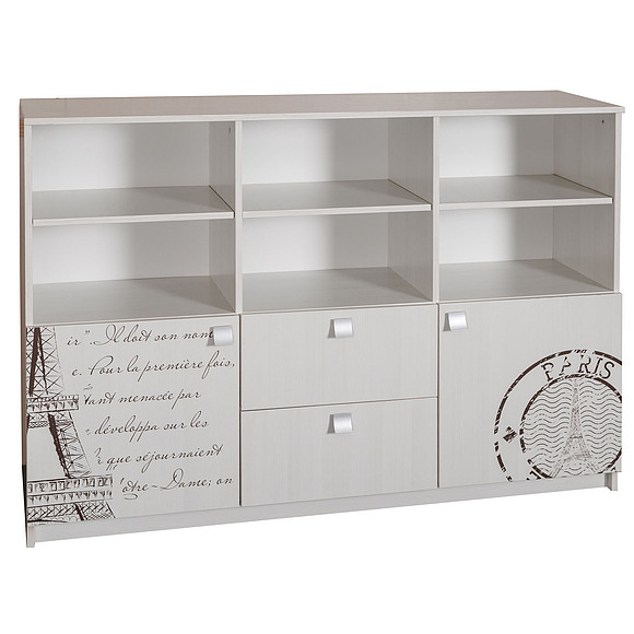 Тумба «Соната» П439.21Д15, Цвет: Принт «Париж»