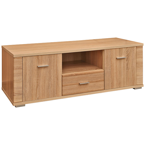 Тумба под ТВ «Гресс» П501.02, Цвет: Дуб Сонома светлый