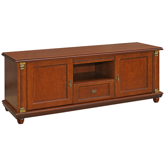 Тумба «Валенсия» П444.01, Цвет: Каштан (tumba_valensiya_p444_01_p46_patinir.jpg) Тумба «Валенсия» П444.01, Цвет: Каштан