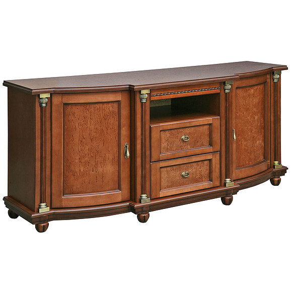 Тумба «Валенсия ТВ3» П244.29, Цвет: Каштан