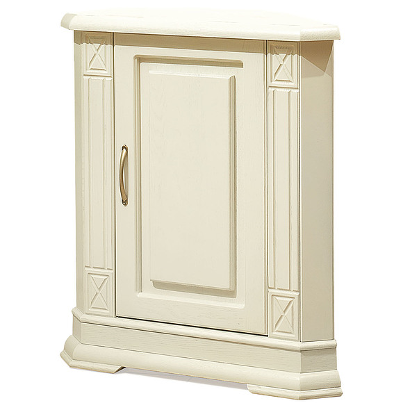 Тумба «Верди Люкс 1/1у» П487.15, Цвет: Слоновая кость (tumba_verdi_1-1u_p487_15_slon_kost.jpg) Тумба «Верди Люкс 1/1у» П487.15, Цвет: Слоновая кость