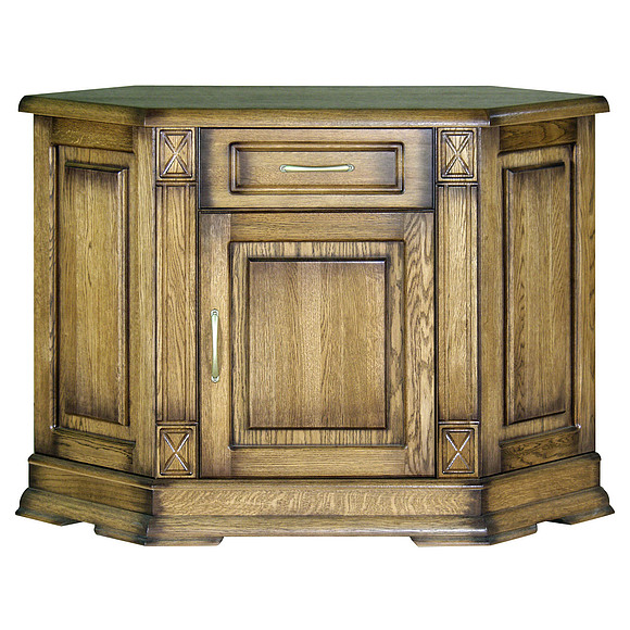 Тумба «Верди Люкс 1у» П487.01, Цвет: Дуб рустикаль с патинированием (tumba_verdi_1u_p487_01_dub_rustikal_patinir.jpg) Тумба «Верди Люкс 1у» П487.01, Цвет: Дуб рустикаль с патинированием