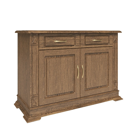 Тумба «Верди Люкс 2» П487.02, Цвет: Дуб рустикаль (tumba_verdi_2_p487_02_dub_rustikal.jpg) Тумба «Верди Люкс 2» П487.02, Цвет: Дуб рустикаль