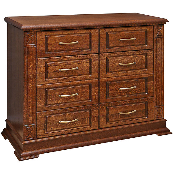 Комод «Верди Люкс» П434.02, Цвет: Черешня