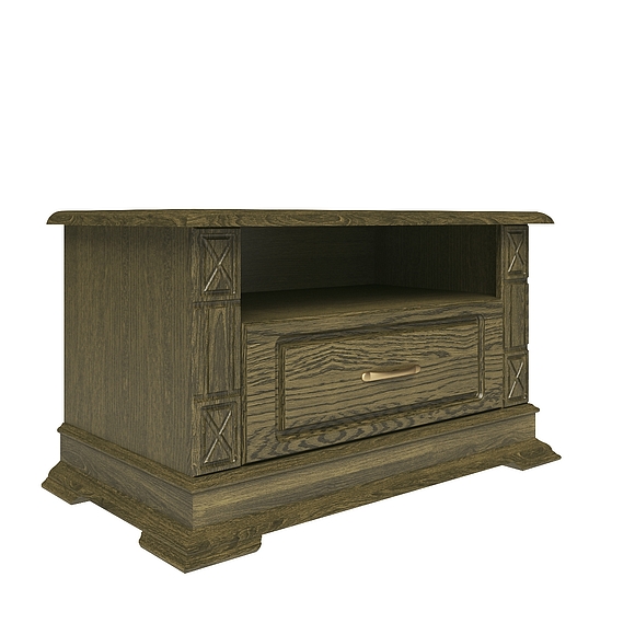 Тумба «Верди Люкс ТВ1» П487.08, Цвет: Лесной орех (tumba_verdi_tv1_p487_08_lesnoy_oreh.jpg) Тумба «Верди Люкс ТВ1» П487.08, Цвет: Лесной орех