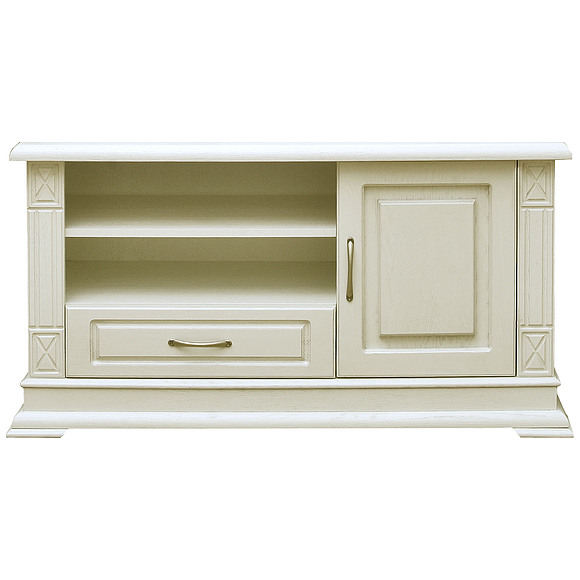 Тумба «Верди Люкс ТВ4» П487.31, Цвет: Слоновая кость (tumba_verdi_tv4_p487_31_slon_kost.jpg) Тумба «Верди Люкс ТВ4» П487.31, Цвет: Слоновая кость