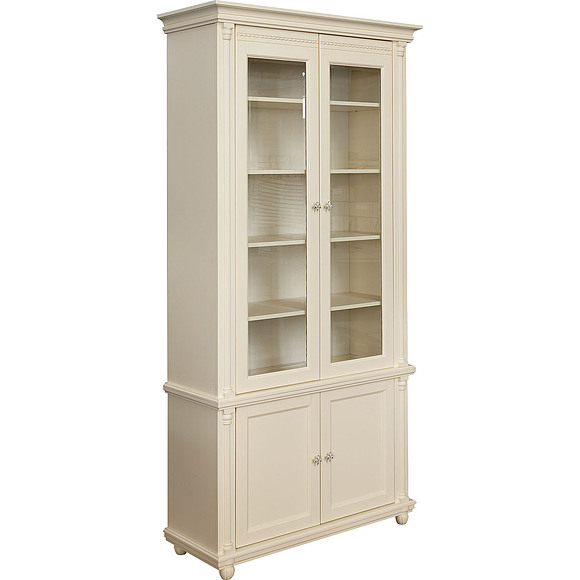 Шкаф для книг «Валенсия 2» П444.22, Цвет: Античная темпера