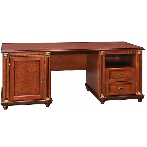 Стол «Валенсия 7» П444.12, Цвет: Каштан (venecia_444_12.jpg) Стол «Валенсия 7» П444.12, Цвет: Каштан