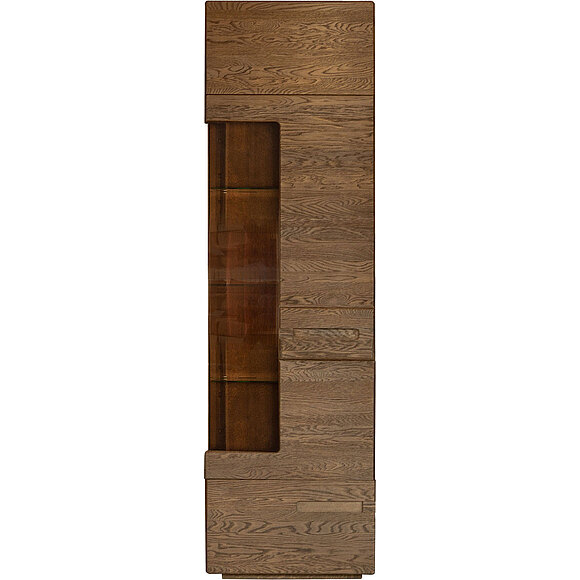 Шкаф-витрина «Хедмарк 2242-01Бр» БМ760, Цвет: Венге