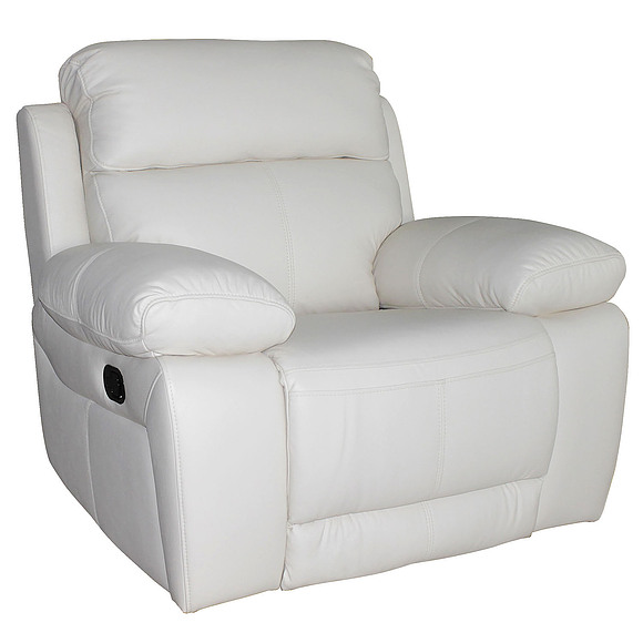 Кресло-реклайнер «Верона» (1Р), Материал: натуральная кожа, Группа ткани: 120 группа