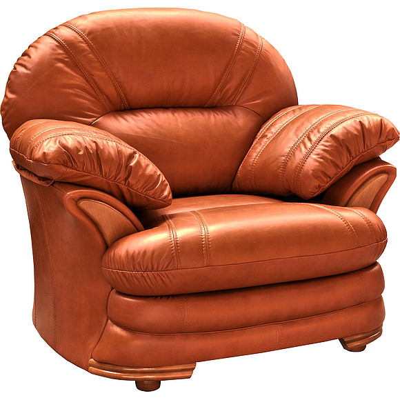 Кресло «Йорк» (12), Материал: натуральная кожа, Группа ткани: 140 группа