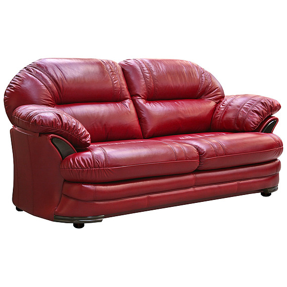 3-х местный диван «Йорк» (3м), Материал: натуральная кожа, Группа ткани: 150 группа