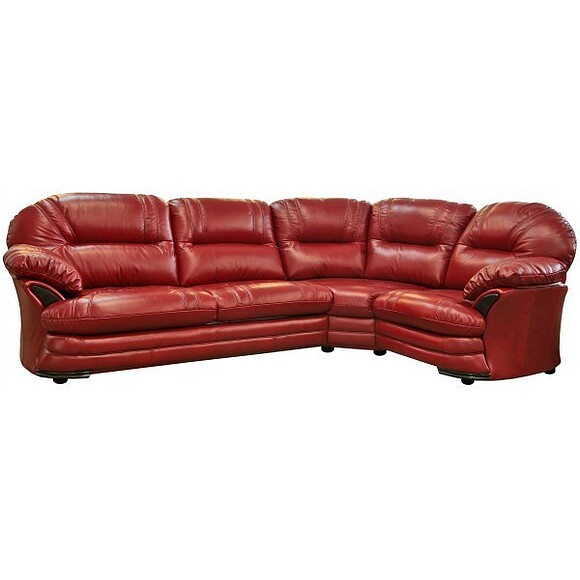 Угловой диван «Йорк» (3мL/R901R/L), Материал: натуральная кожа, Группа ткани: 150 группа