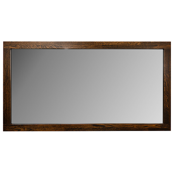 Зеркало настенное «Бергамо» П607.04, Цвет: Горячий шоколад