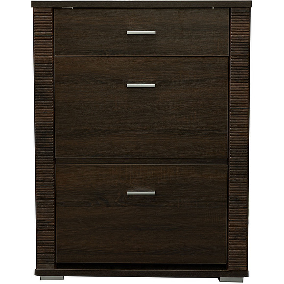 Тумба для обуви «Гресс» П614.02, Цвет: Дуб Сонома тёмный