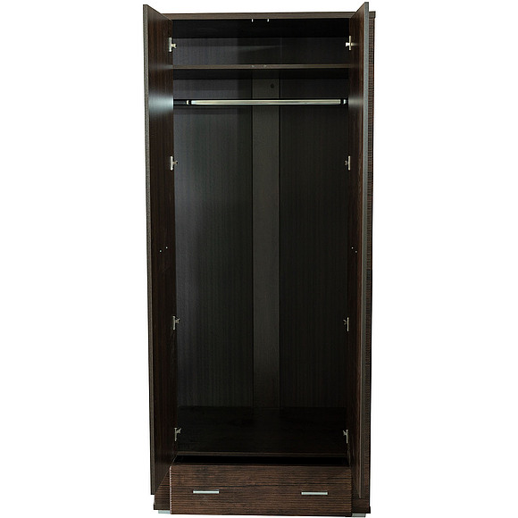 Шкаф для одежды «Гресс» П614.01, Цвет: Дуб Сонома тёмный (Shkaf_Grees_P614-01_dyb_sanoma_temn.jpg) Шкаф для одежды «Гресс» П614.01, Цвет: Дуб Сонома тёмный