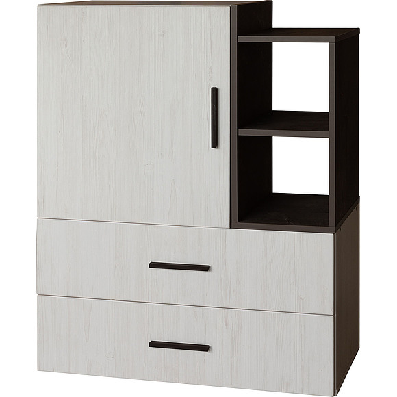 Тумба «Luna» П049.201, Цвет: сосна рандерс + оникс