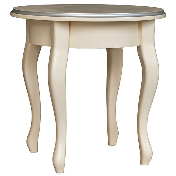 Стол журнальный «Валенсия 12» П404.12, Цвет: Античная темпера с серебром