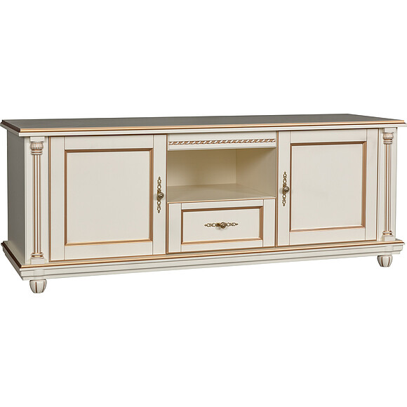 Тумба «Валенсия» П444.01, Цвет: Античная темпера с золотом (Tymba_Valensiya__P444-01_antichnaya_tempera_s_zolocheniem.jpg) Тумба «Валенсия» П444.01, Цвет: Античная темпера с золотом