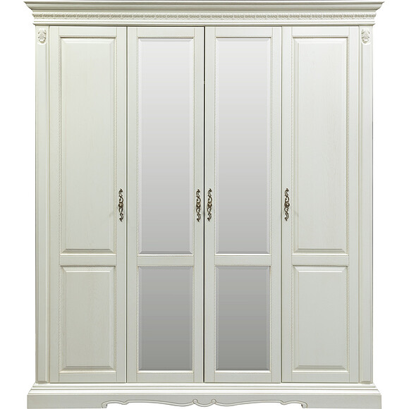 Шкаф «Милана 02» П294.02, Цвет: Слоновая кость