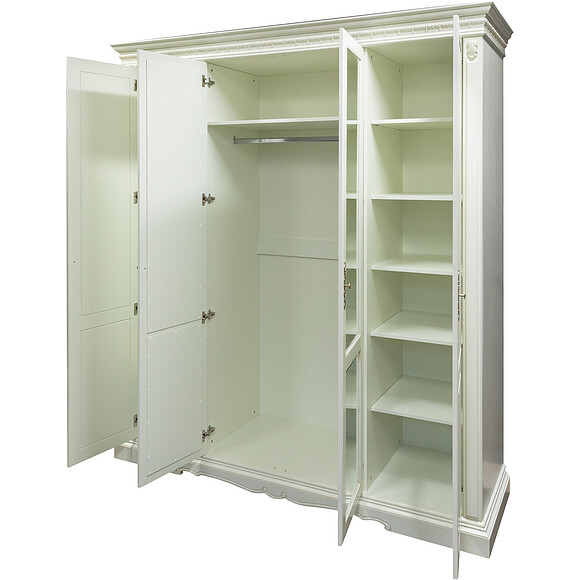 Шкаф «Милана 02» П294.02, Цвет: Слоновая кость