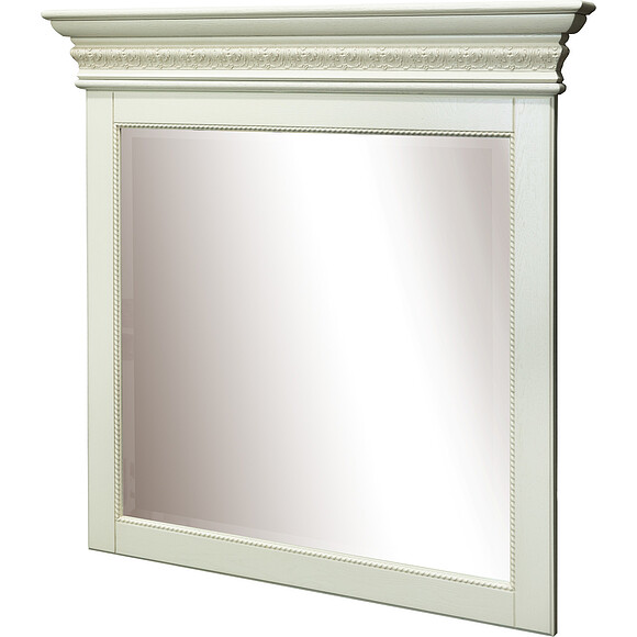 Зеркало настенное «Милана 13» П294.13, Цвет: Слоновая кость