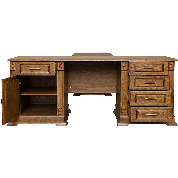 Стол письменный «Верди Люкс 8» П432.13, Цвет: Дуб рустикаль