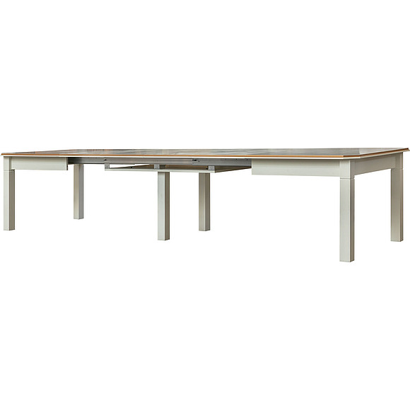 Стол «Верди 28» П394.04, Цвет: Слоновая кость с золочением