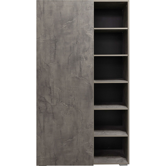 Шкаф «Норидж» П633.10, Цвет: Оникс