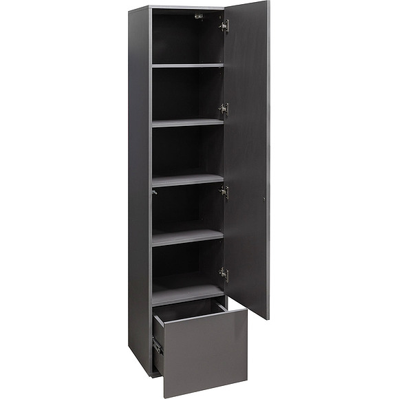 Шкаф «Норидж» П633.09, Цвет: Вольфрам