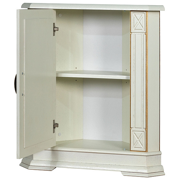 Тумба «Верди Люкс 1/1у» П487.15-01, Цвет: Слоновая кость с золочением (Tumba_Verdi1-1u_P487-15-01_slonkost_zoloto_1.jpg) Тумба «Верди Люкс 1/1у» П487.15-01, Цвет: Слоновая кость с золочением