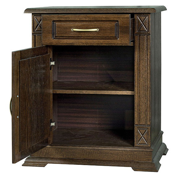 Тумба «Верди Люкс 1» П487.32-01, Цвет: Венге (Tumba_VerdiLux1_P487-32-01_venge_.jpg) Тумба «Верди Люкс 1» П487.32-01, Цвет: Венге