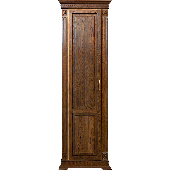 Шкаф для одежды «Верди Люкс» П433.15-01, Цвет: Черешня с золочением