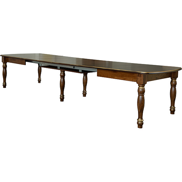 Стол «Верди 38» П394.10, Цвет: Черешня с золочением