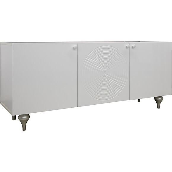 Тумба «Лацио» П634.02, Цвет: Белый глянец