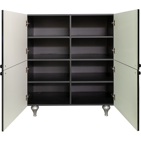 Тумба «Лацио» П634.03, Цвет: Черный глянец / черный