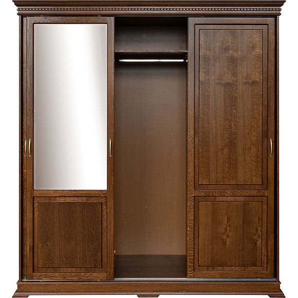 Шкаф-купе «Верди Люкс» П434.61, Цвет: Черешня