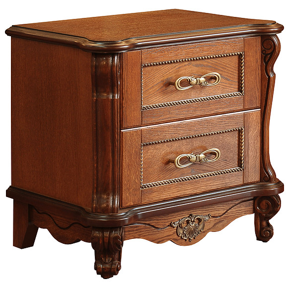 Тумба прикроватная «Алези» П349.03, Цвет: Античная бронза