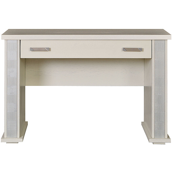 Стол туалетный «Тунис» П344.07, Цвет: Слоновая кость с серебром