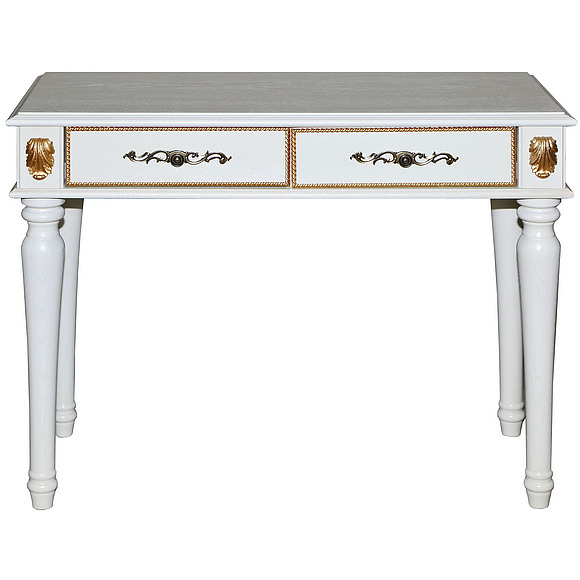 Стол «Милана 22Тс» П294.22с, Цвет: Слоновая кость с золочением