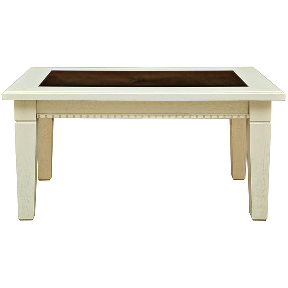 Стол журнальный «Верди 3» П108.03, Цвет: Слоновая кость