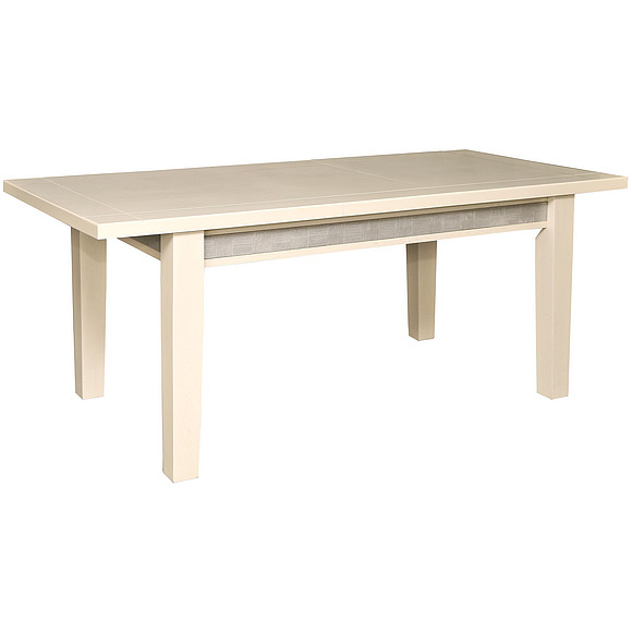 Стол «Тунис 1Р» П352.02, Цвет: Слоновая кость с серебром