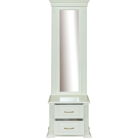 Трюмо «Верди Люкс» П433.08Z, Цвет: Слоновая кость