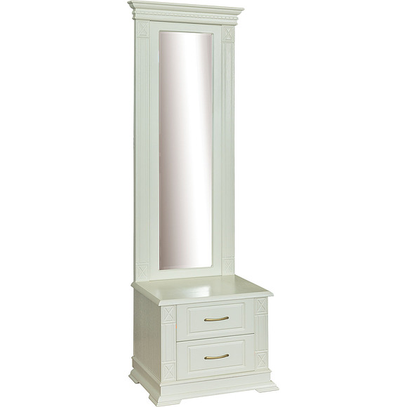 Трюмо «Верди Люкс» П433.08Z, Цвет: Слоновая кость