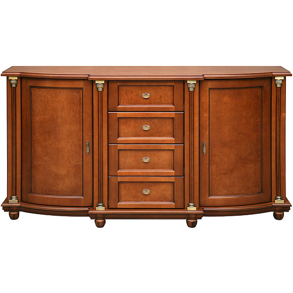 Тумба «Валенсия 3.4» П244.20, Цвет: Каштан