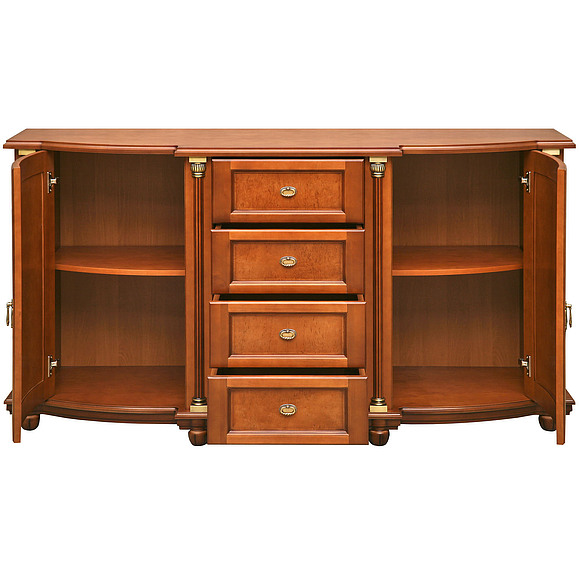 Тумба «Валенсия 3.4» П244.20, Цвет: Каштан