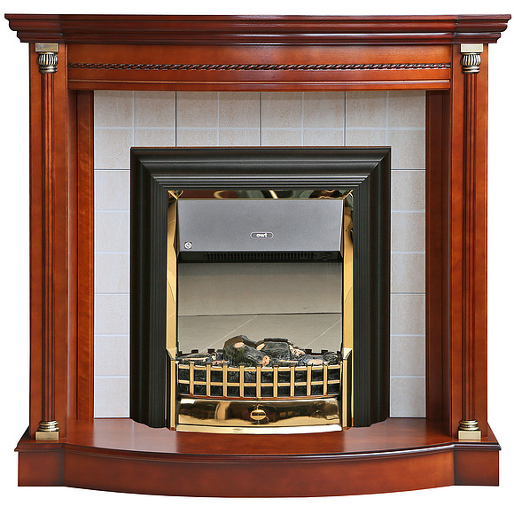 Портал для камина «Валенсия 3» П244.75, Цвет: Каштан